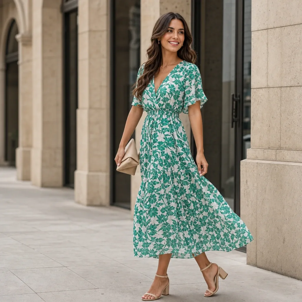 Creame Una Mujer Con Vestido Chevere Para Mi Web · Estilo: Fotografía · Formato:...