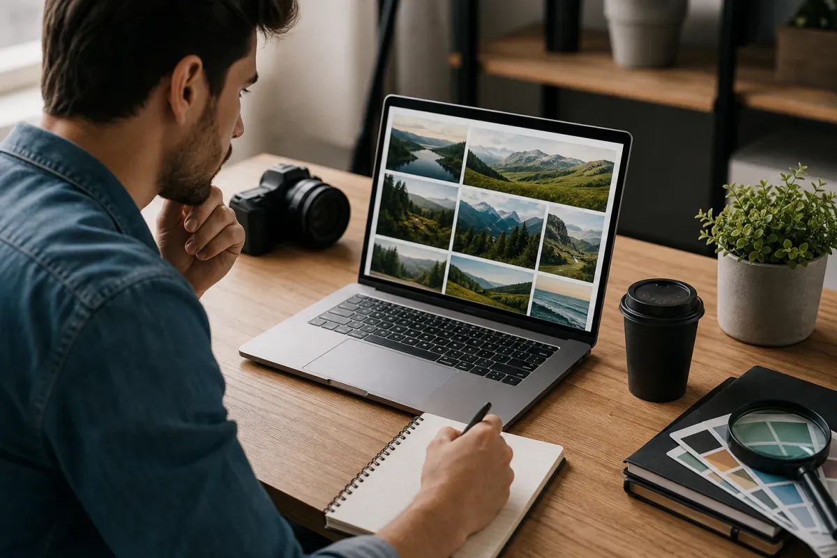 Imágenes gratis para uso comercial: qué debes revisar antes de descargar